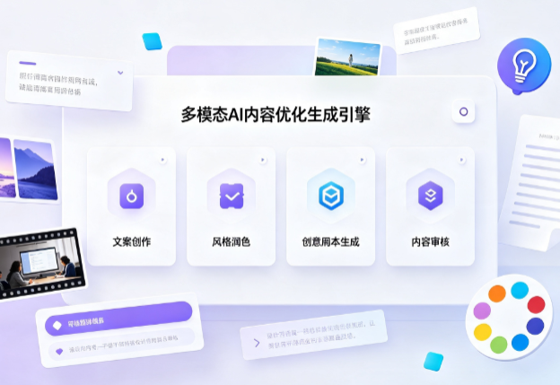 万秀区AI智能内容优化创新 多模态生成技术丰富数字内容创作生态
